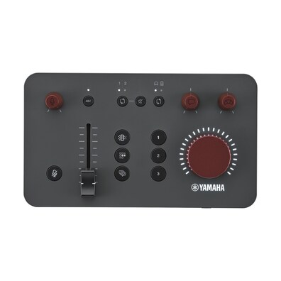 Yamaha Game Streaming Audio Mixer ZG01 153 front