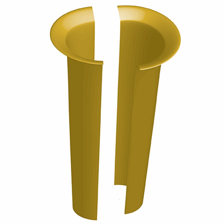 Tvådelat klockstycke