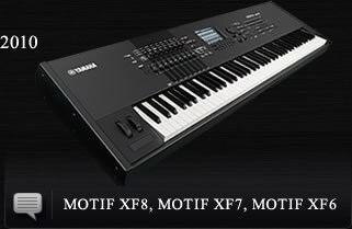 2010 MOTIF XF8, MOTIF XF7, MOTIF XF6