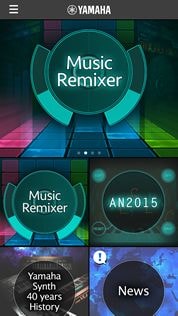 Kan MONTAGE kopplas in till en iOS-enhet för att använda apparna "AN2015" eller "Music remixer"?