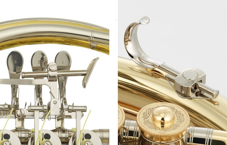 Justerbar fjärde tumventil och lillfingerstöd