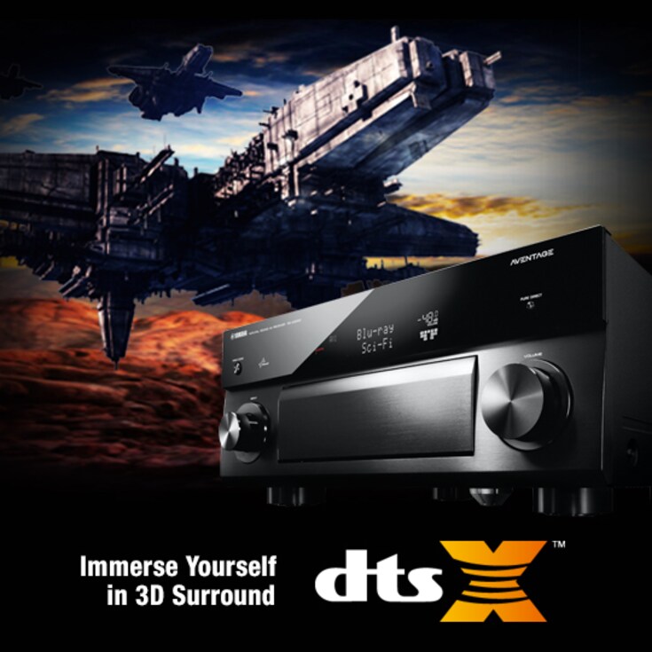 Immerse Yourself in 3D Surround DTS:X™