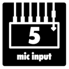 Lägg till externa mikrofoner för mer ljudmässigt djup.