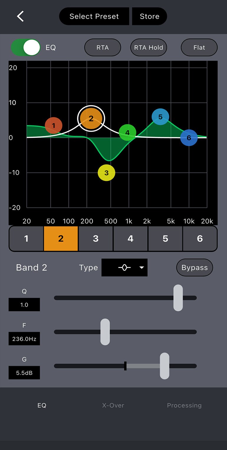 EQ-justering