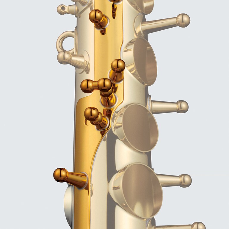 Integrerade klaffstolpar