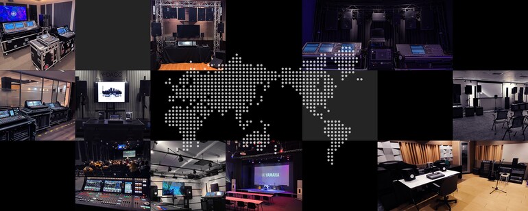 World map of Global Training Facilities locations