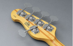 Close-up of lightweight tuners