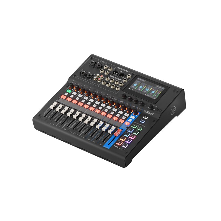 Yamaha 18-kanals digital mixerkonsol med videogränssnitt MGX12V B (svart)