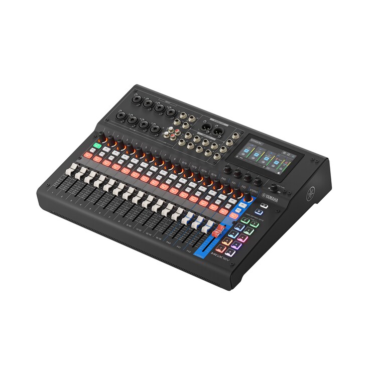 Yamaha 22-kanals digital mixerkonsol med videogränssnitt MGX16V B (svart)