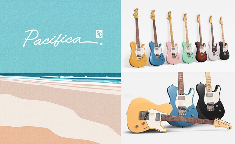 Visuell skildring av färgkonceptet för Pacifica SC Professional