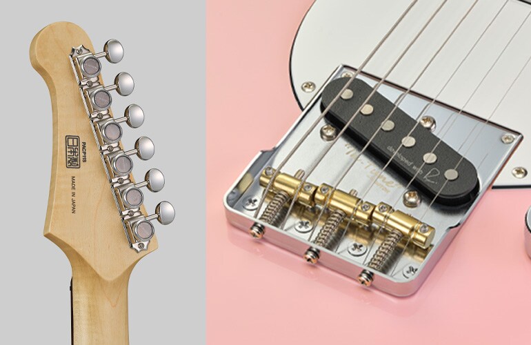 Närbild på hardware på Pacifica SC Professional