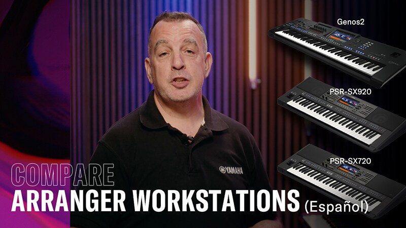 Jämför Arranger Workstations - spanska