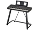Yamaha Arranger Workstation PSR-SX720+ monterad på Yamaha keyboardstativ L-7B