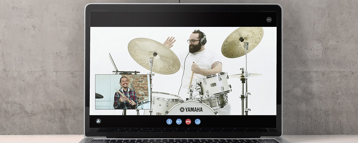 Scen där EAD50 används för en onlinelektion