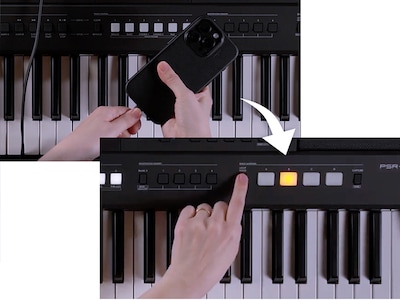 PSR-E583 Bild av Quick Sampling