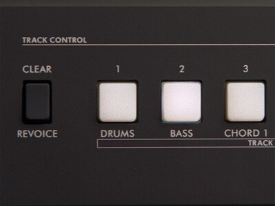 PSR-E483 Bild av spårkontrollfunktionen