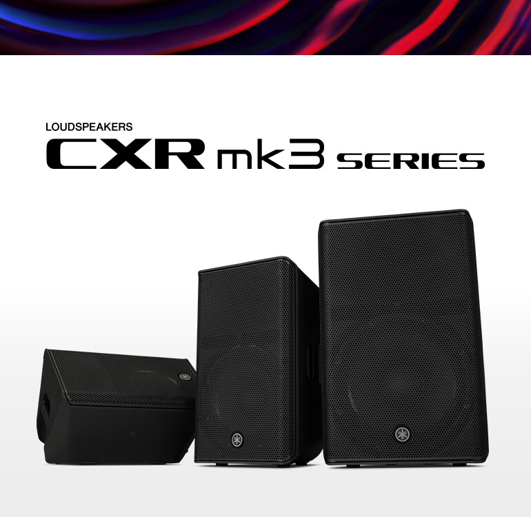 Yamaha högtalare i CXR mk3-serien