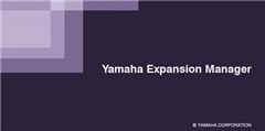 Yamaha Expansion Manager för MAC