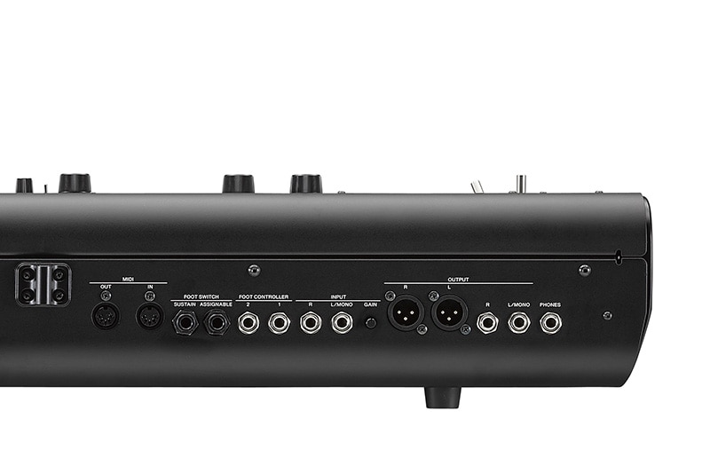 [Bild] Inbyggd USB-anslutning för MIDI och ljud