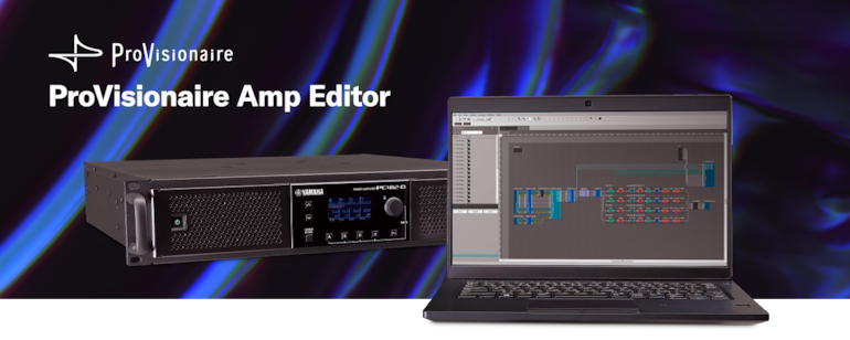 Yamaha ProVisionaire Amp Editor