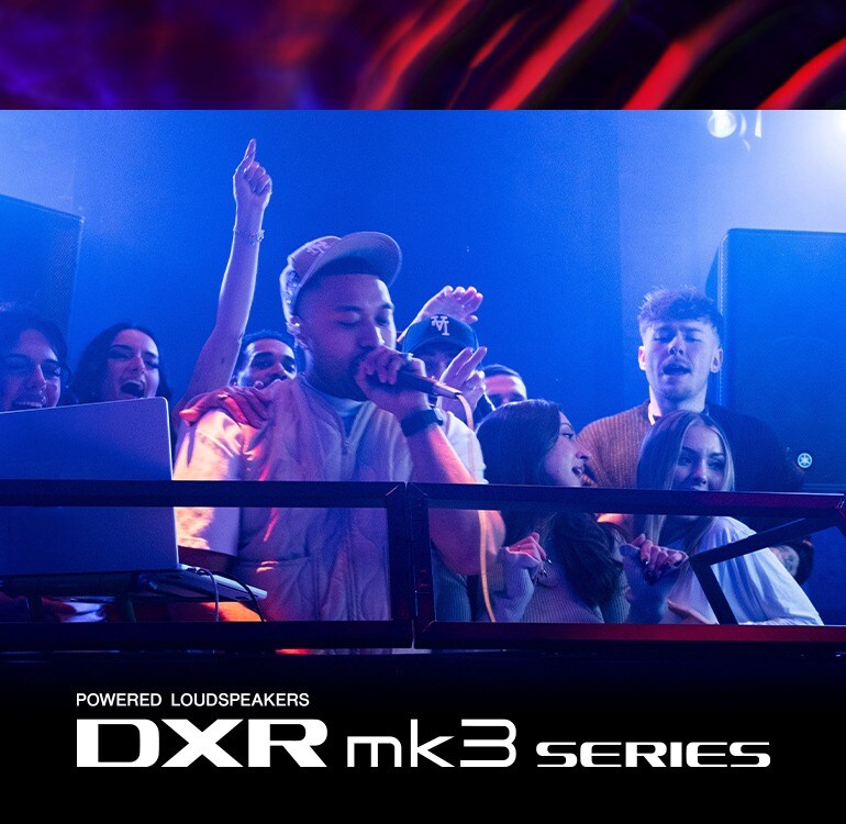 Yamaha aktiva högtalare i DXR mk3-serien