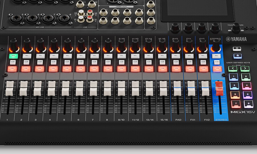 Yamaha MGX16V: Kraft. Kapacitet. Mångsidighet.