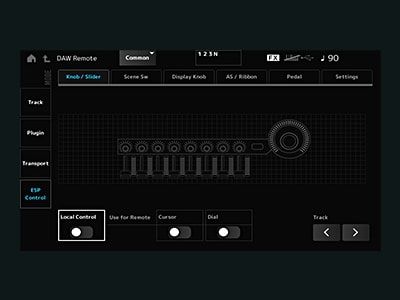 DAW Remote: ESP Control