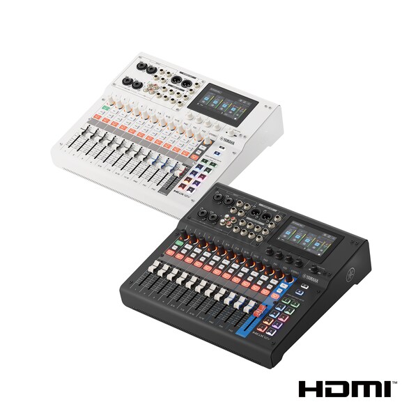 Yamaha 18-kanals digital mixerkonsol med videogränssnitt MGX12V