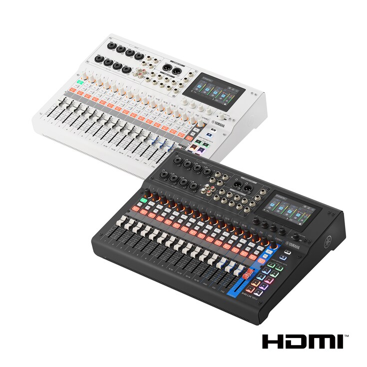Yamaha 22-kanals digital mixerkonsol med videogränssnitt MGX16V