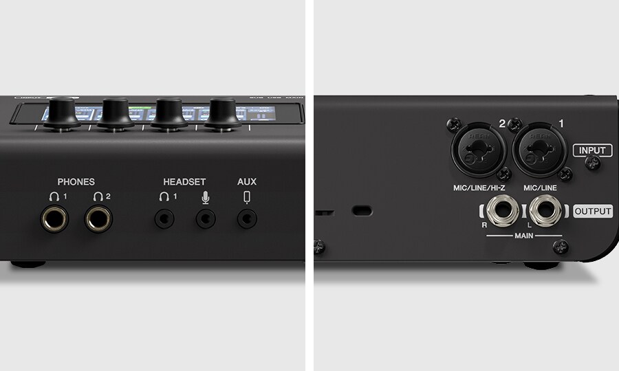 Yamaha URX22: Anslut och samarbeta