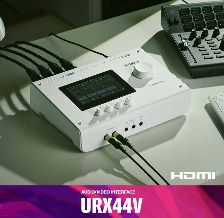 Yamaha ljud-/videogränssnitt URX44V